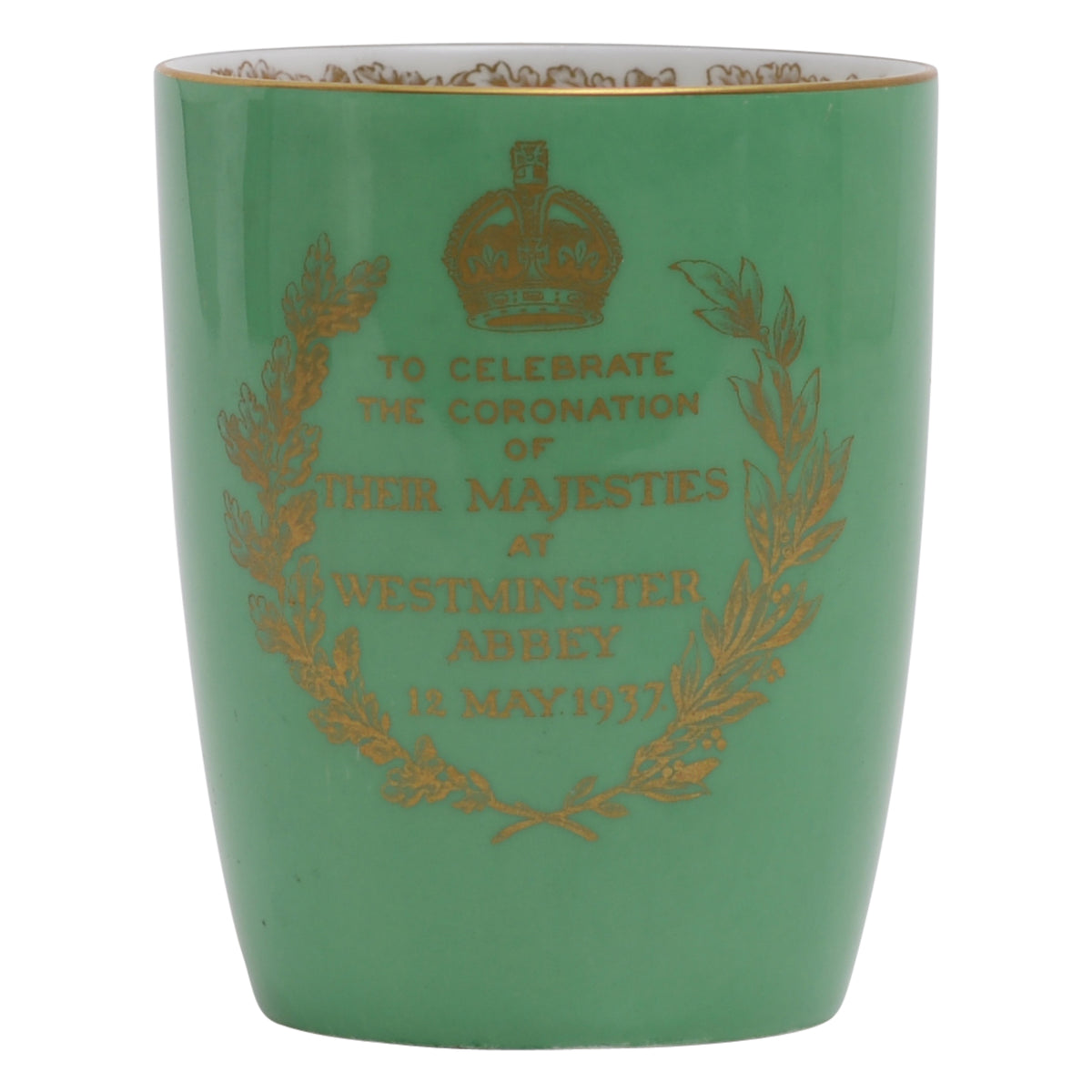 George VI beaker