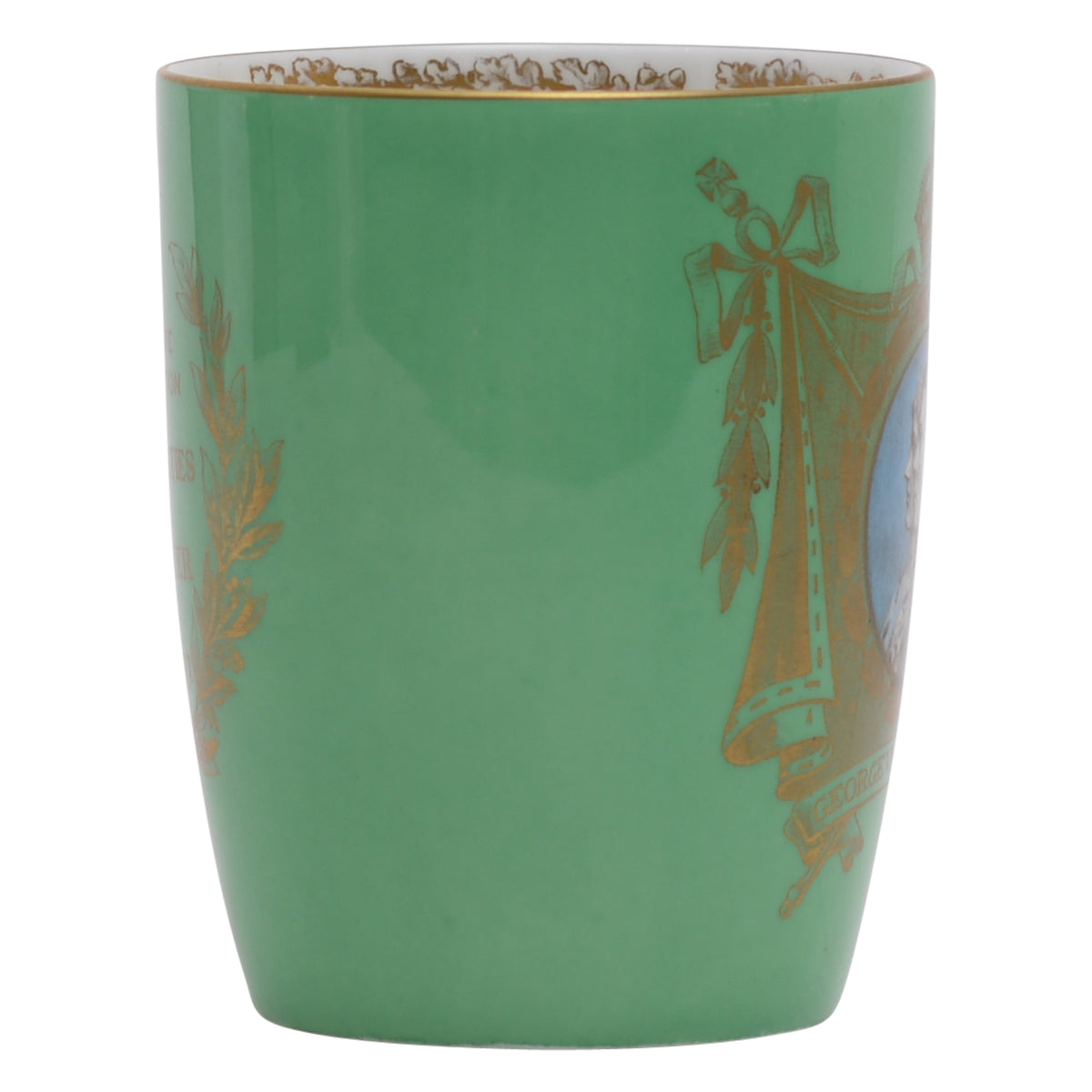George VI beaker