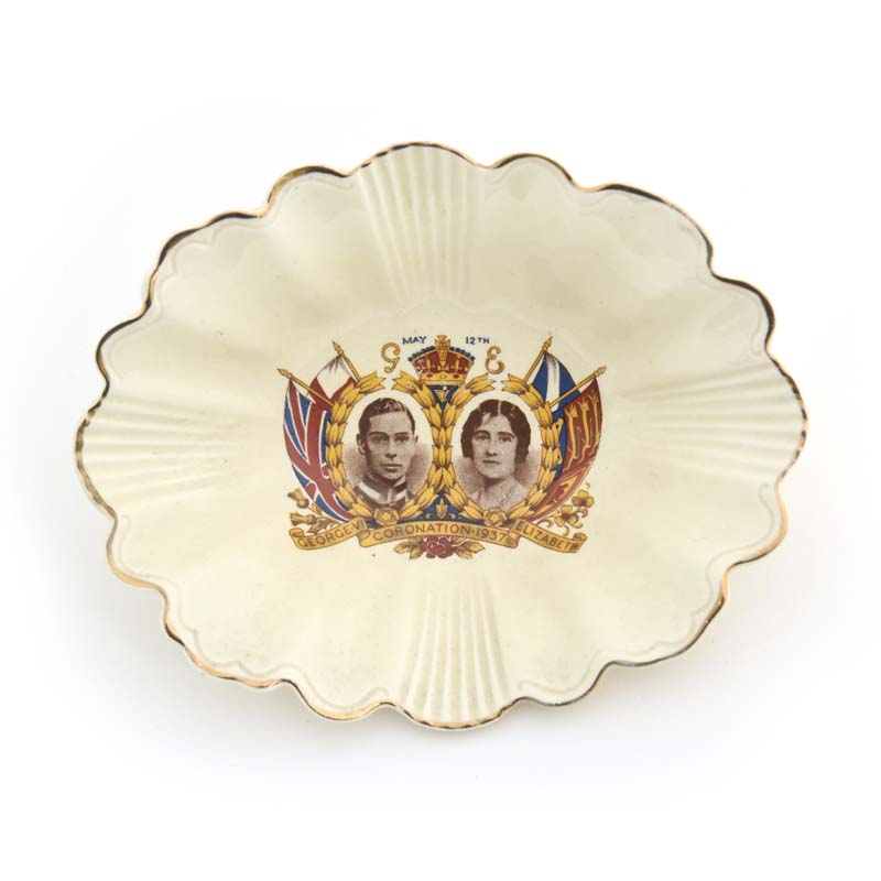 Tray, George VI Coronation 1937 Elizabeth