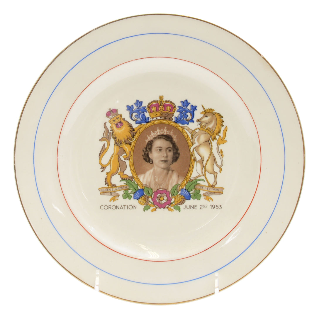  Coronation Souvenir Plate