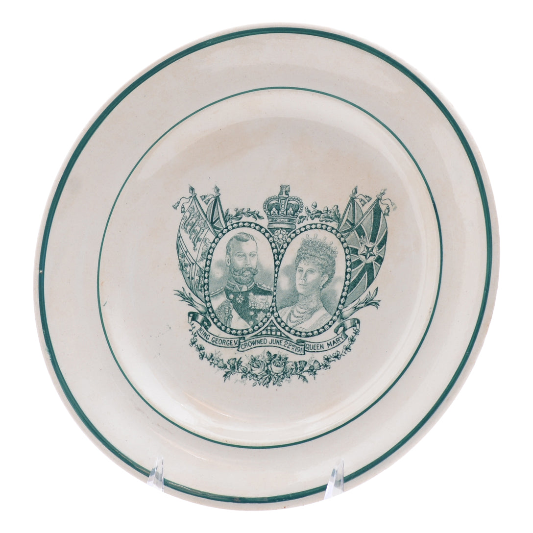 Plate Queen Mary King George