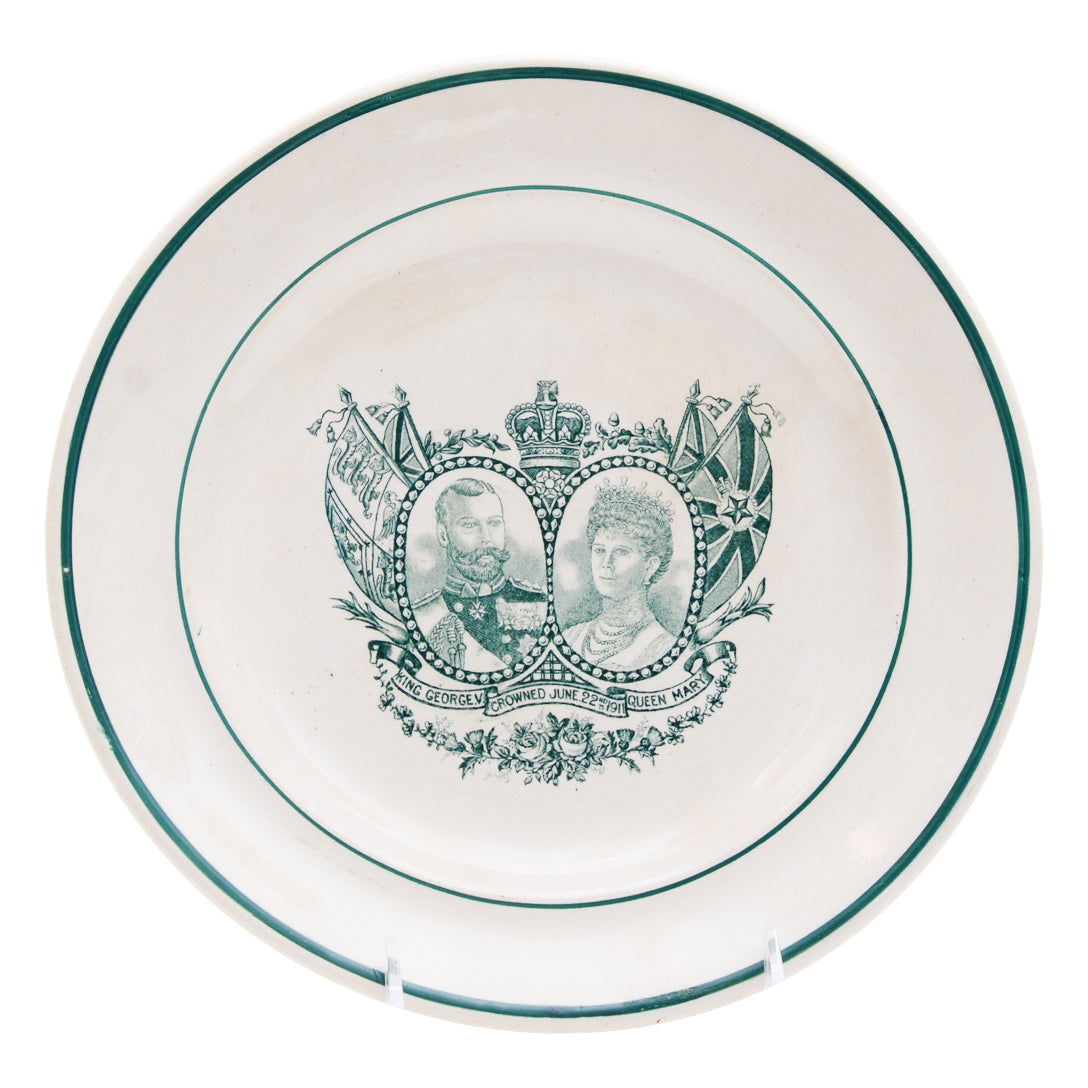 Plate Queen Mary King George