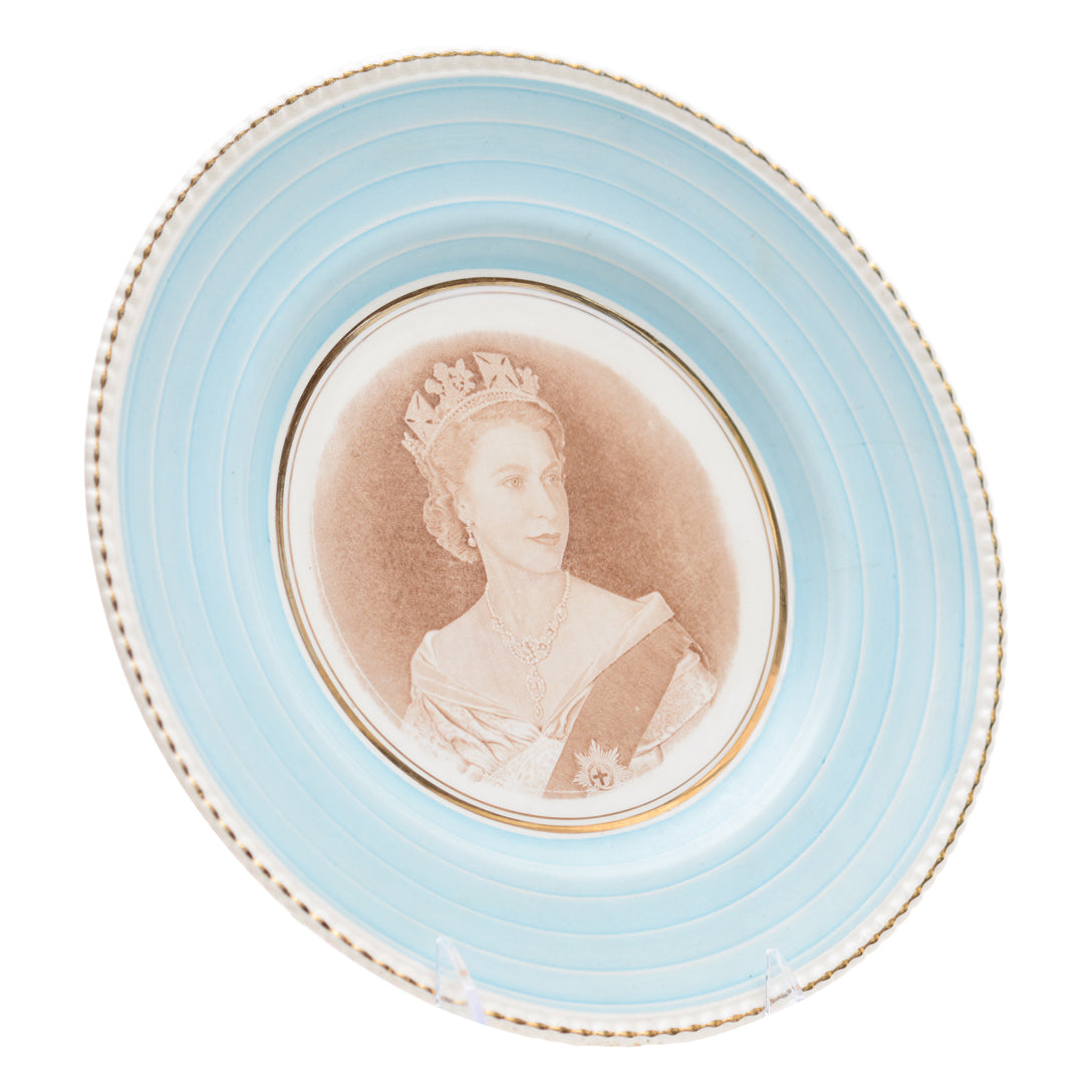 Coronation of Queen Elizabeth II plate
