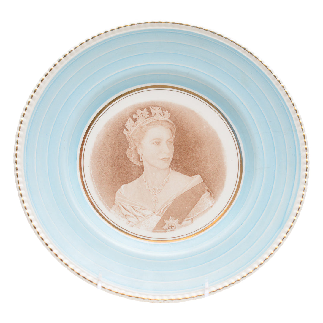 Coronation of Queen Elizabeth II plate