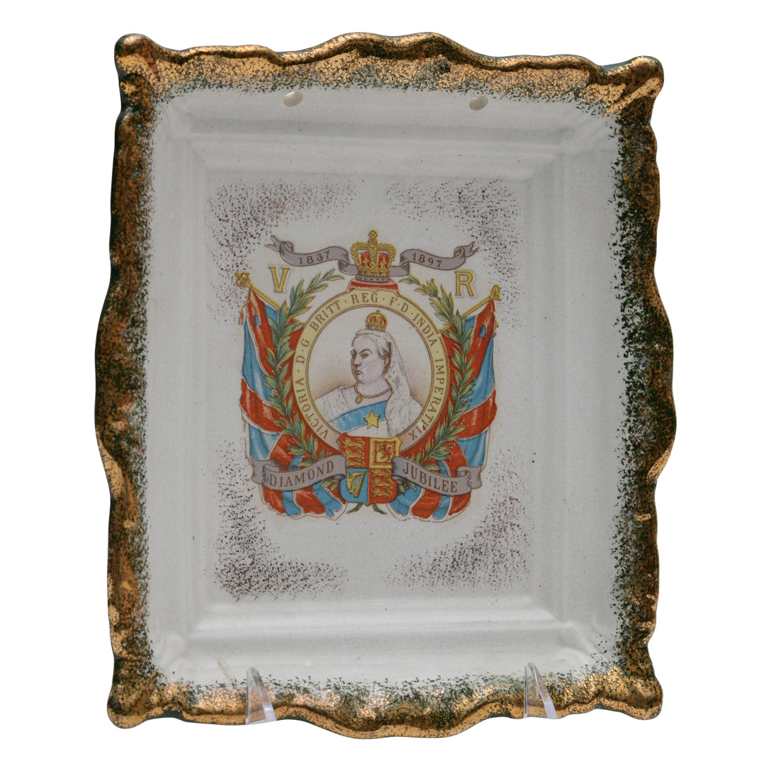 Diamond Jubilee 1837–1897 plate
