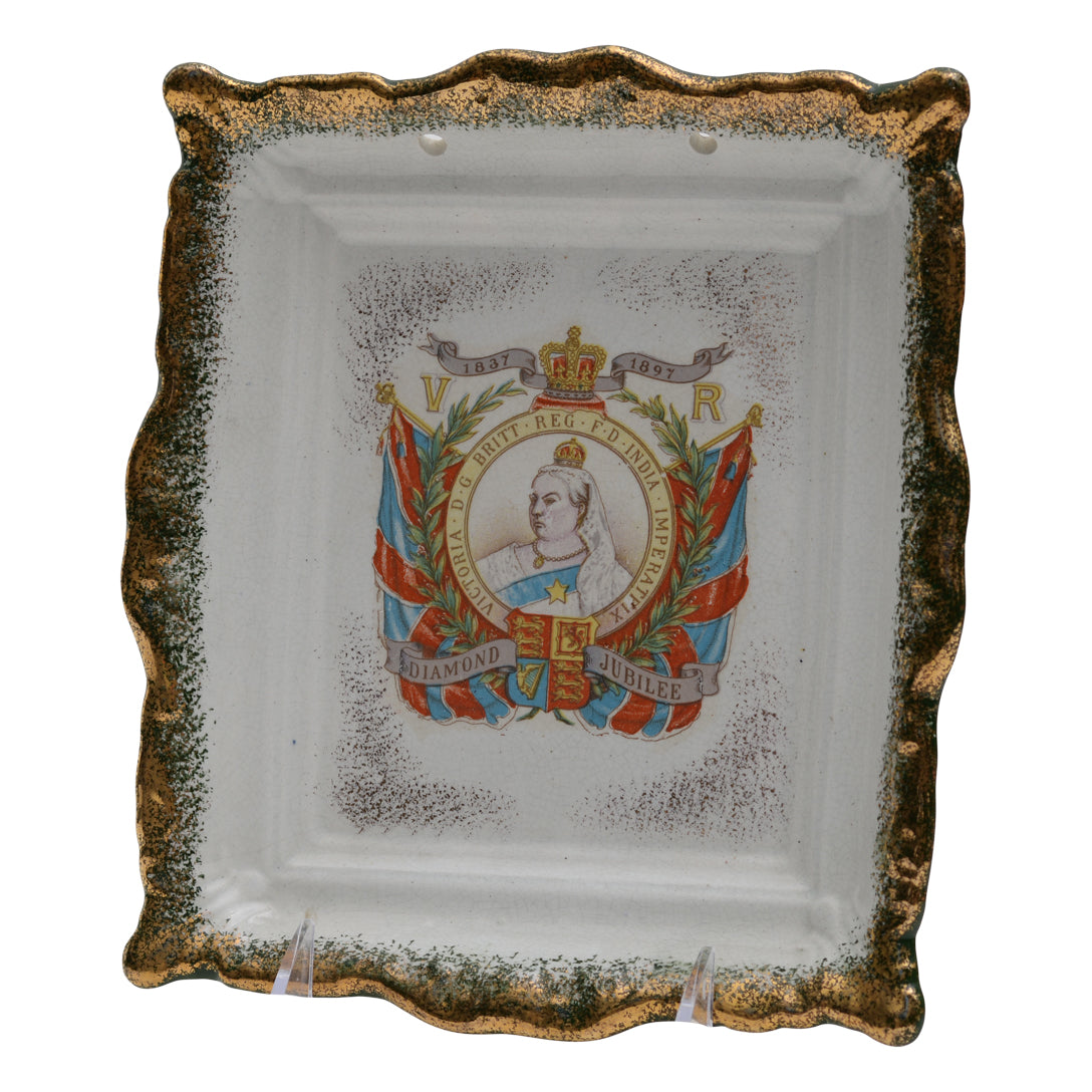 Diamond Jubilee 1837–1897 plate