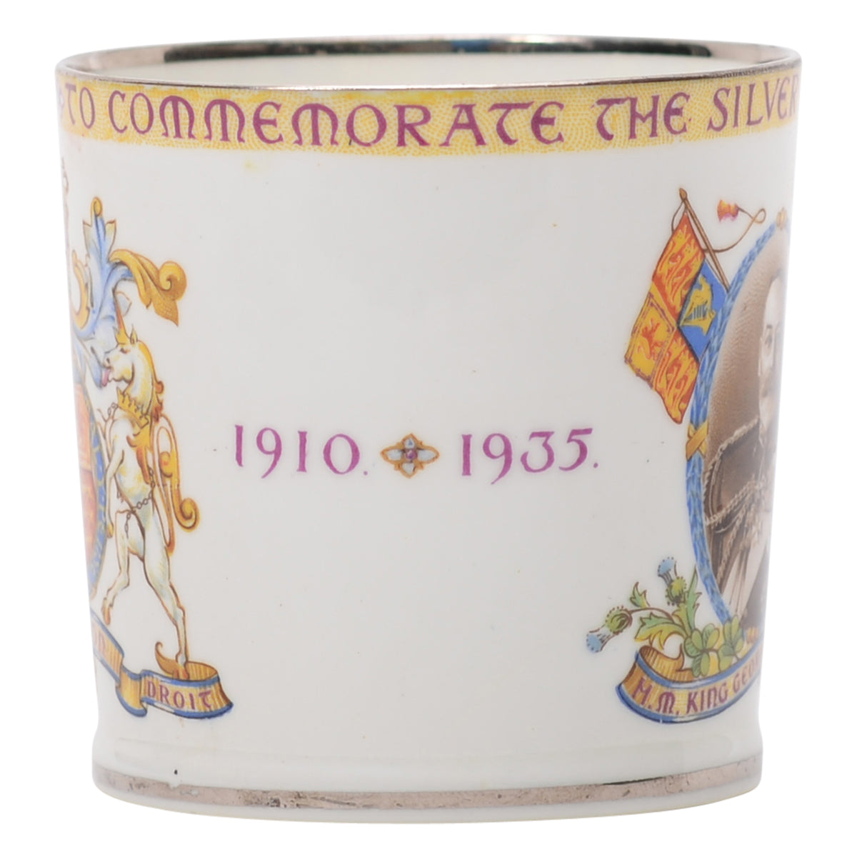 King George V & Queen Mary mug