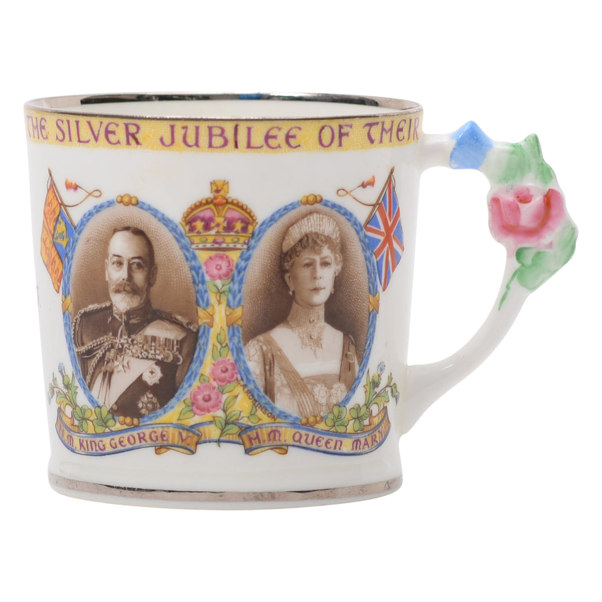 King George V & Queen Mary mug