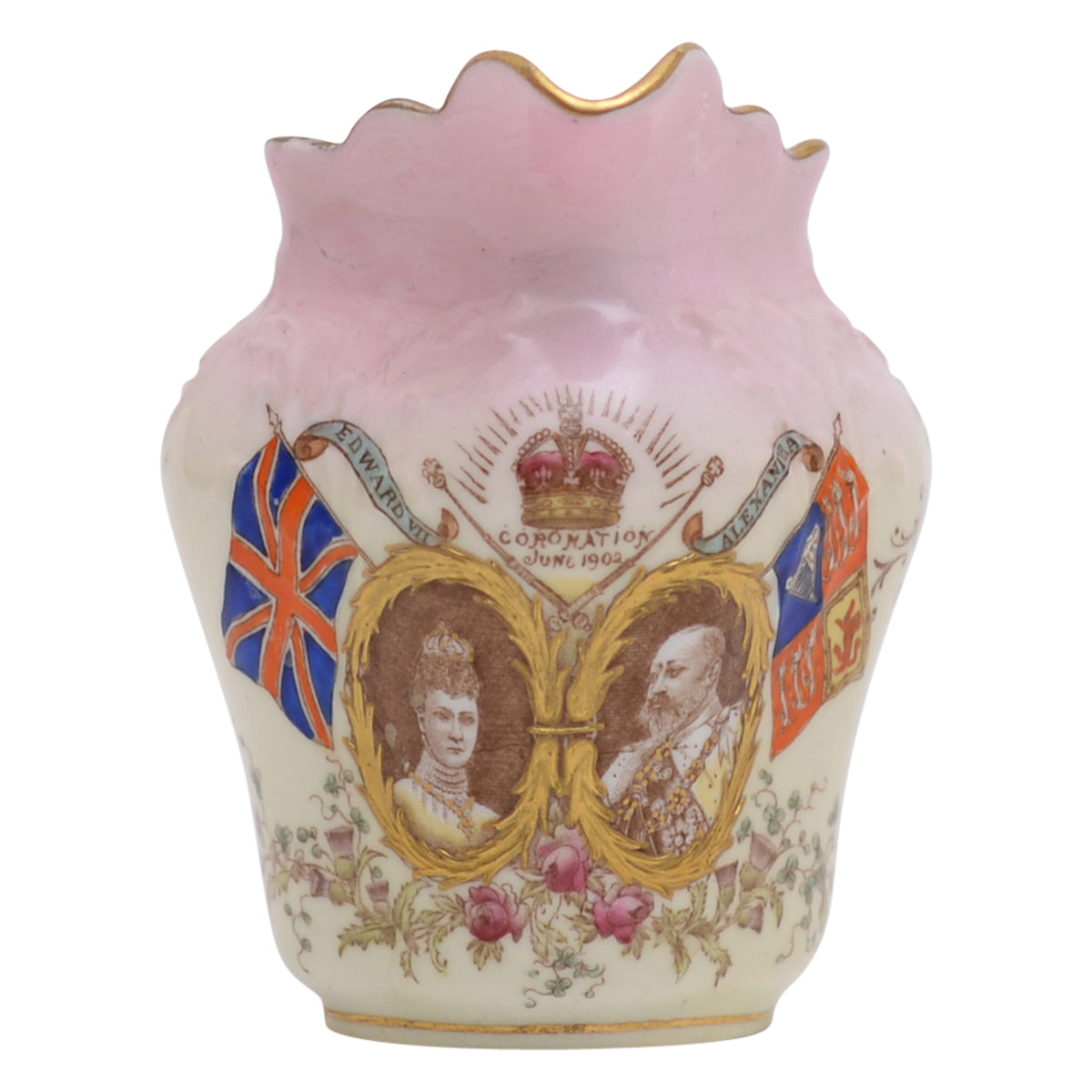 Edward VII Aynsley milk jug