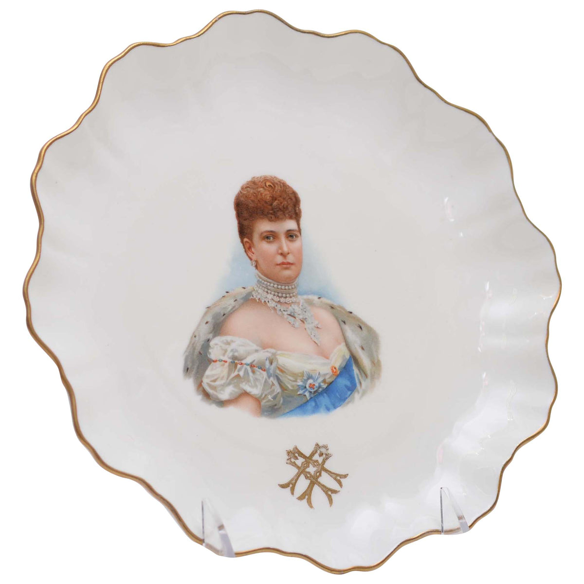 Queen Alexandra plate