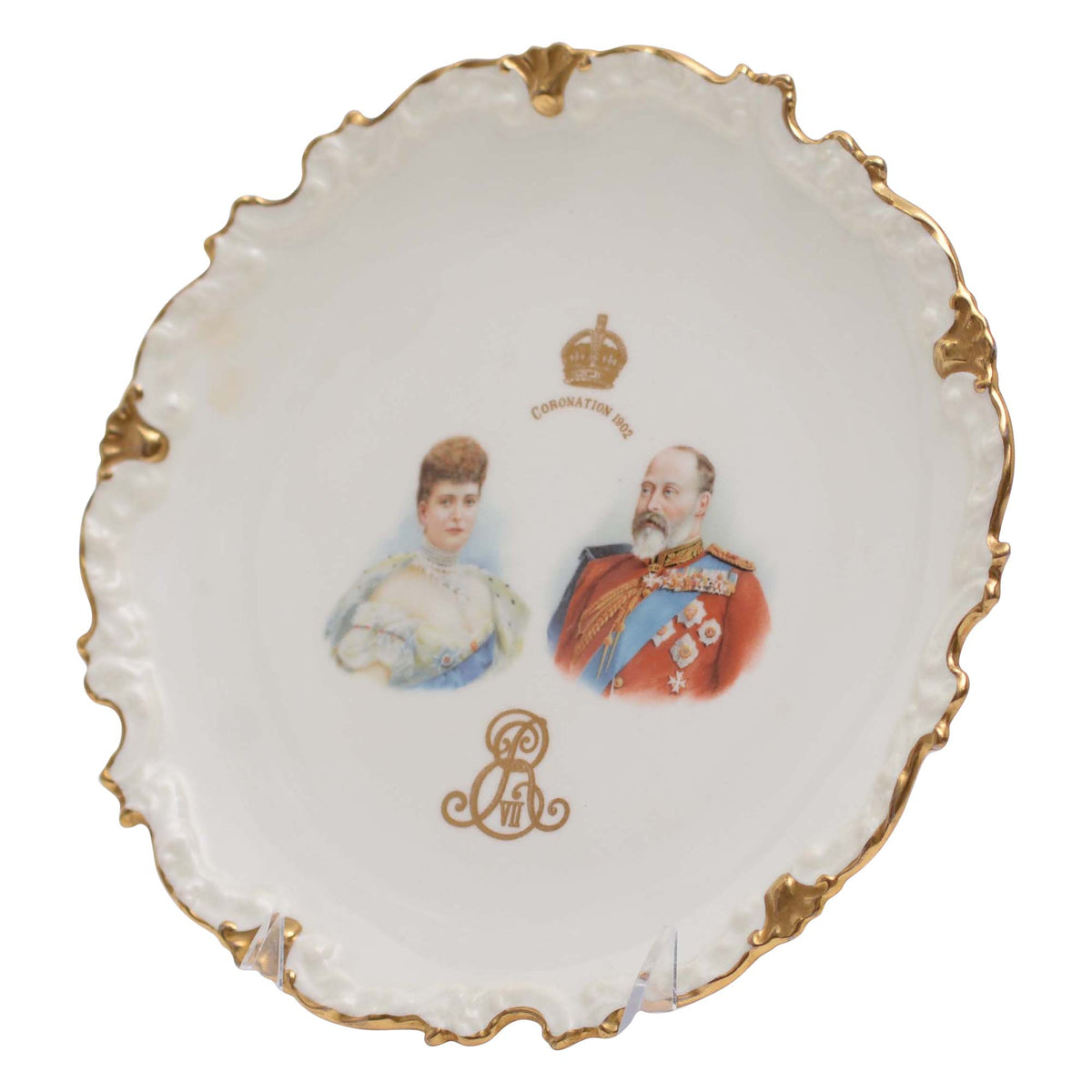Edward VII & Queen Alexandra plate
