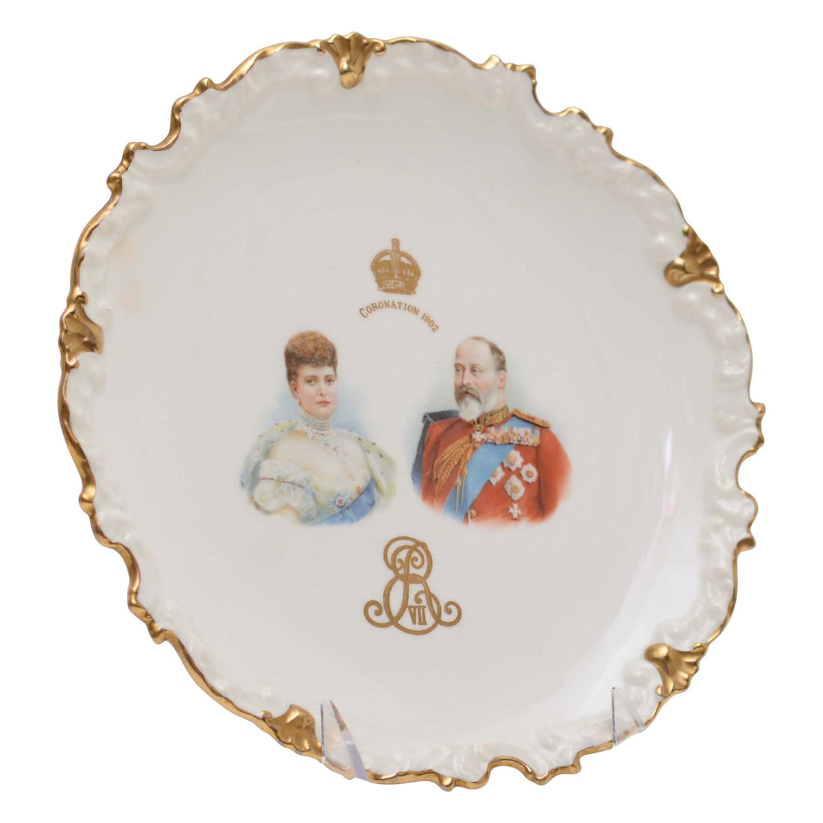 Edward VII & Queen Alexandra plate