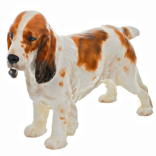 Cocker spaniel large animal figurine
