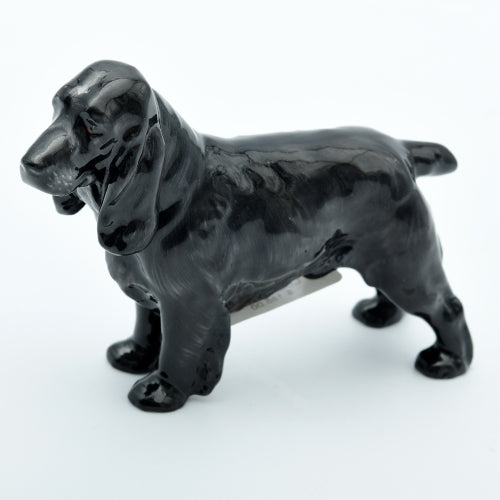 Spaniel Cocker Lucky Star dog sculpture HN1021