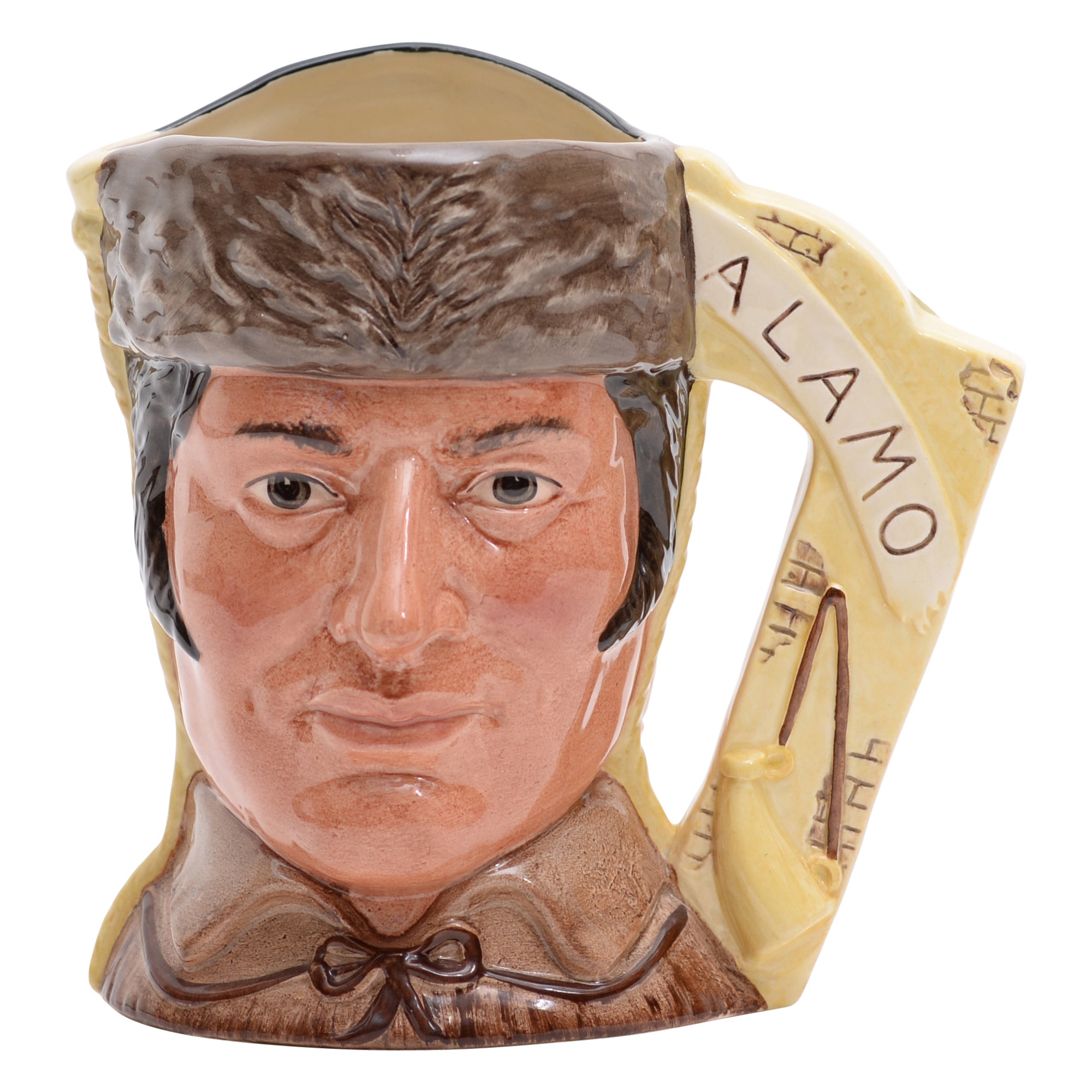 Davy Crockett And Antonio Lopez De Santa Anna Large