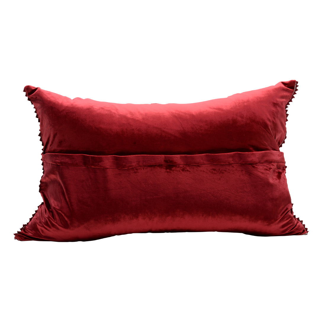 HANDMADE MORROCAN SILK CUSHION MULTI COLOR   22&quot;X35&quot;