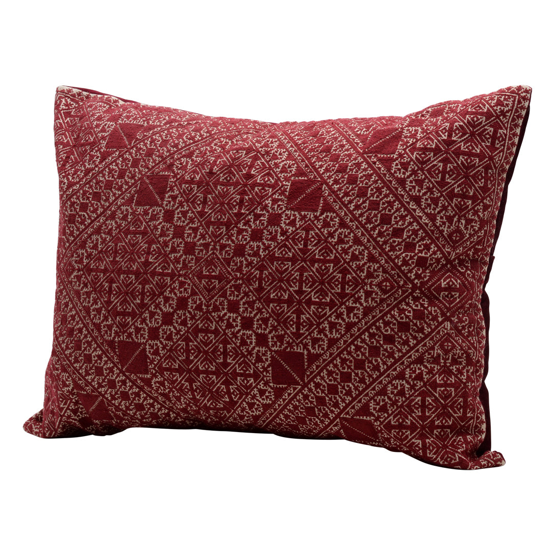 HANDMADE MORROCAN SILK CUSHION MULTI COLOR   20&quot;X27&quot;