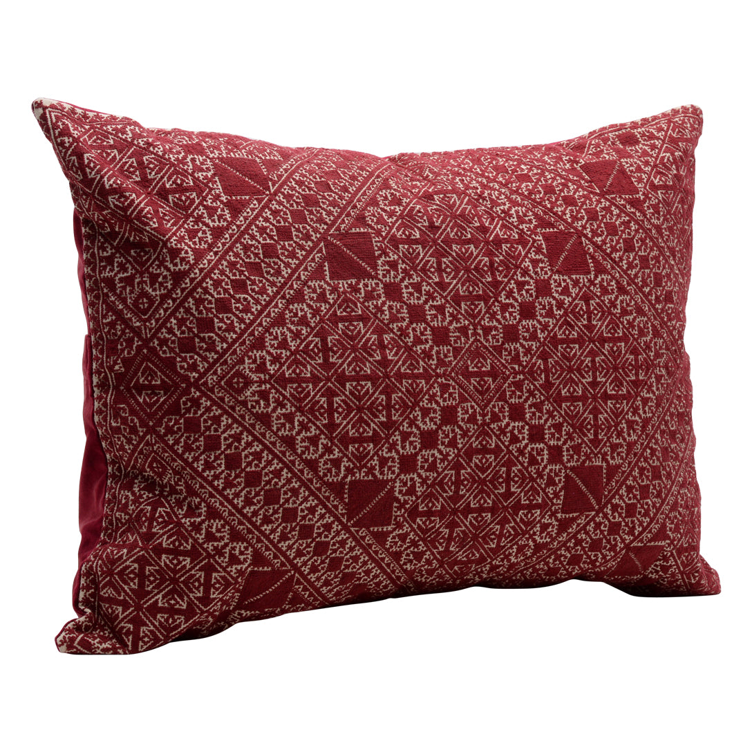 HANDMADE MORROCAN SILK CUSHION MULTI COLOR   20&quot;X27&quot;