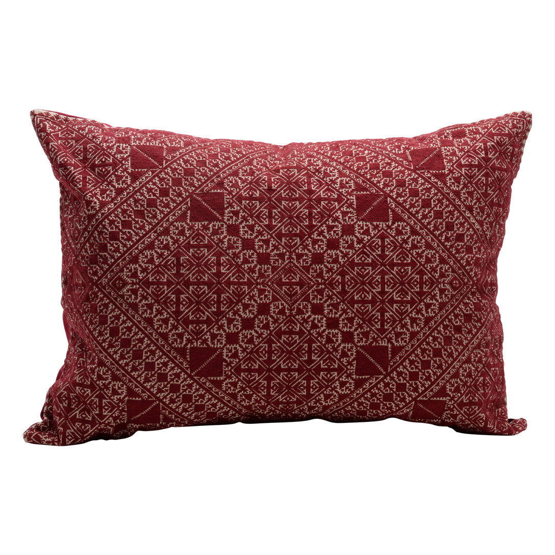HANDMADE MORROCAN SILK CUSHION MULTI COLOR   20&quot;X27&quot;