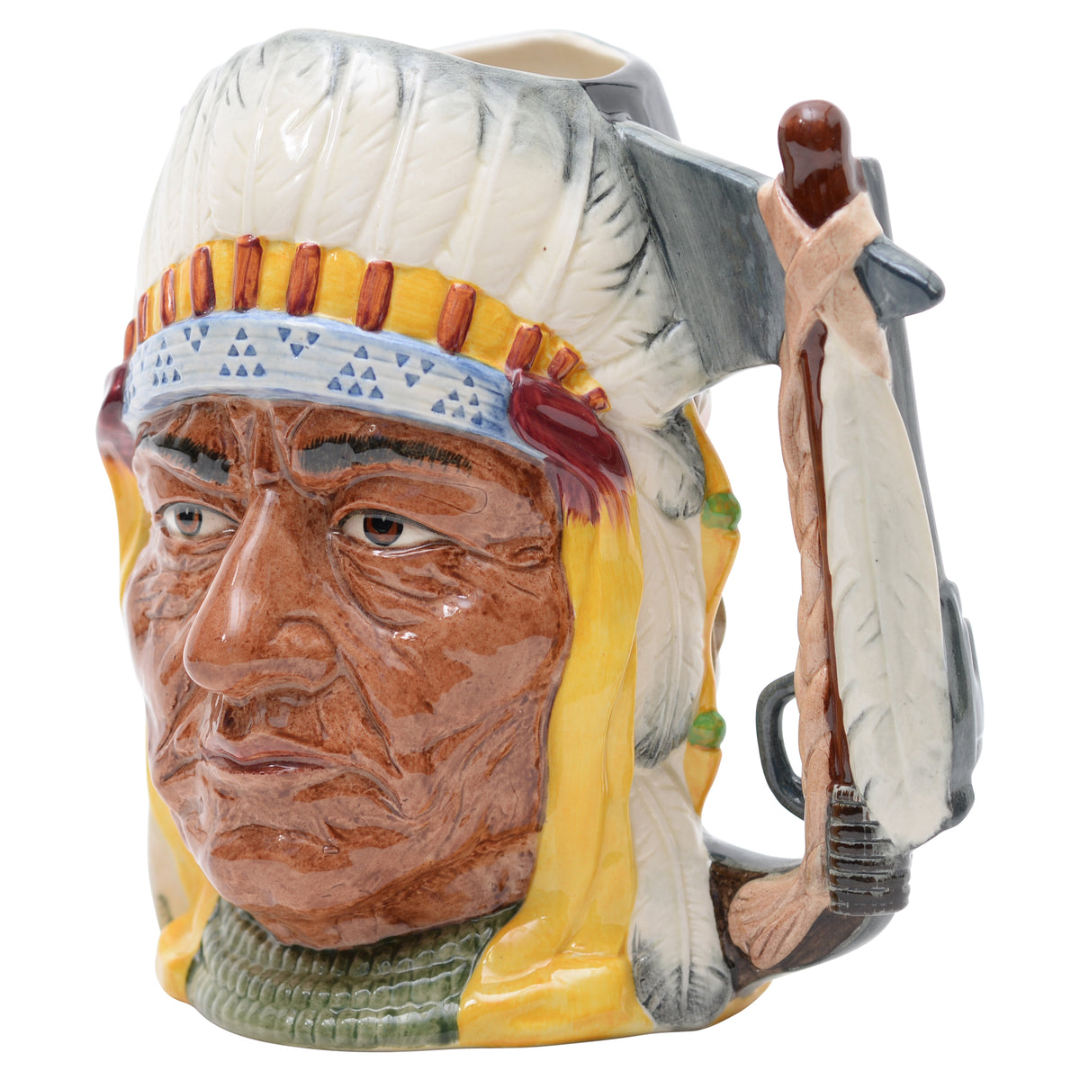 Chief Sitting Bull and George Armstrong Custer Brown Eyes