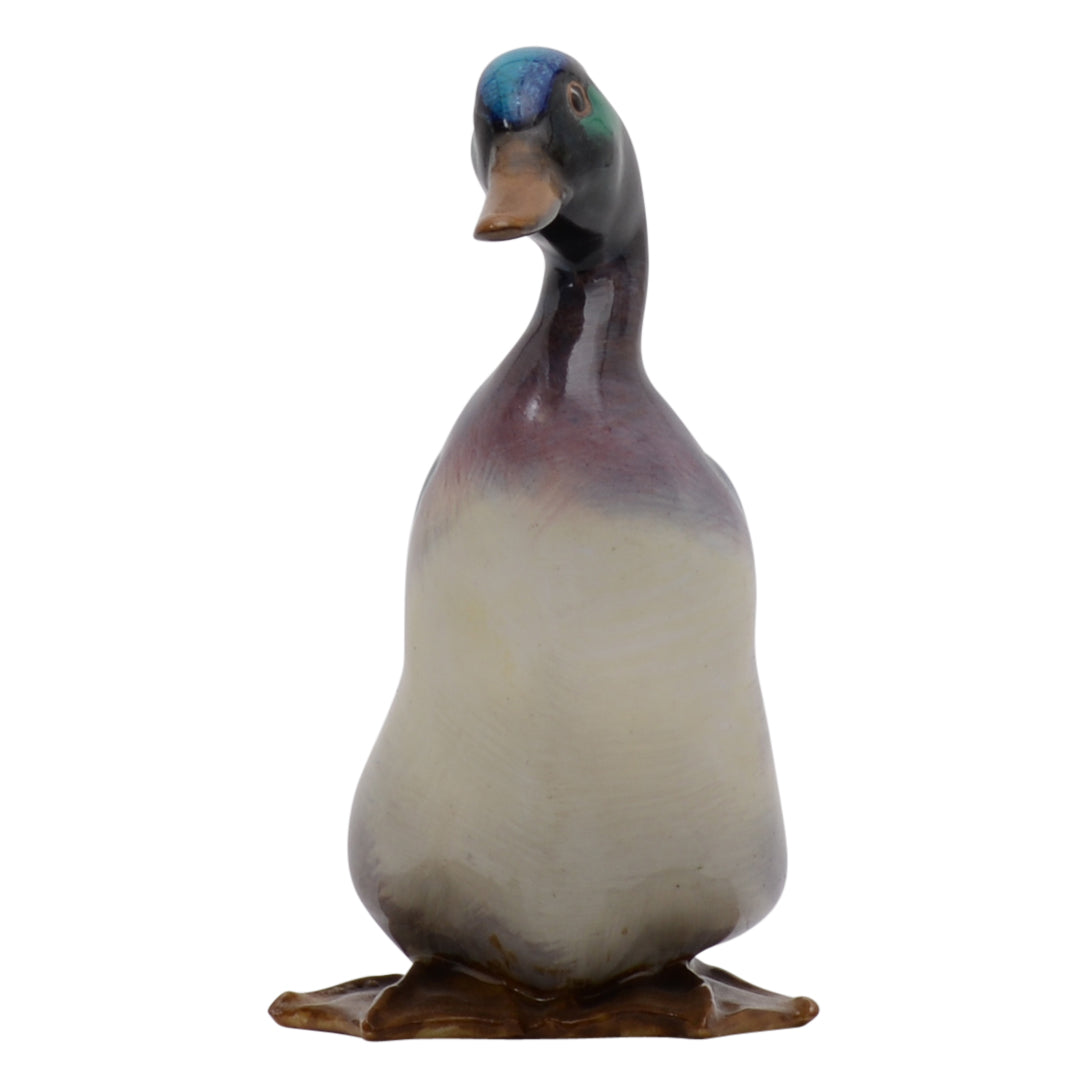 Standing drake animal figurine