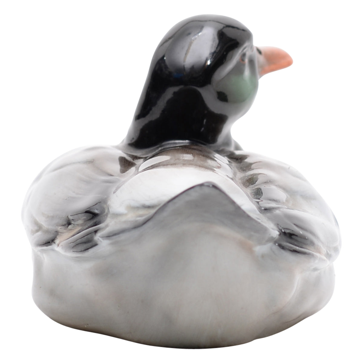 Drake resting animal figurine
