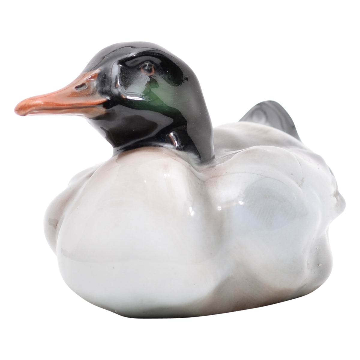 Drake resting animal figurine