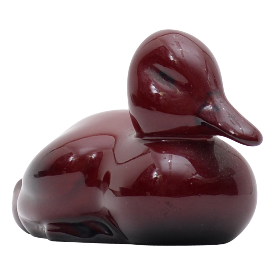 Duck flambe sculpture