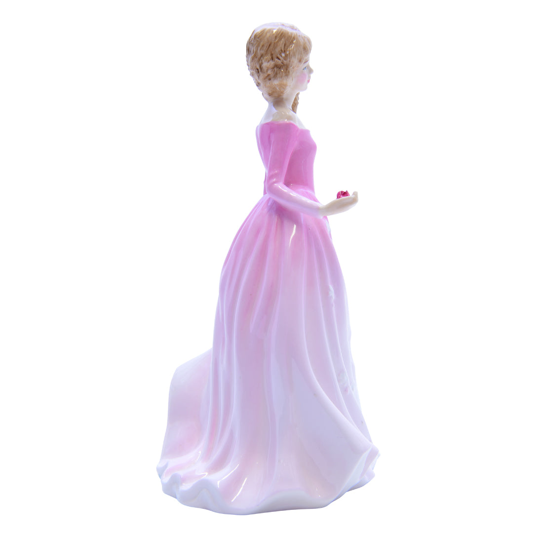 Lady in Pink Dress