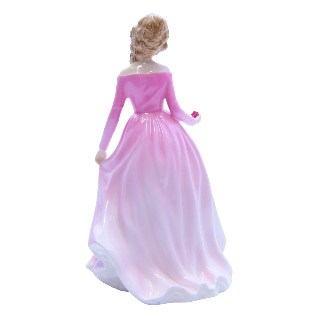 Lady in Pink Dress