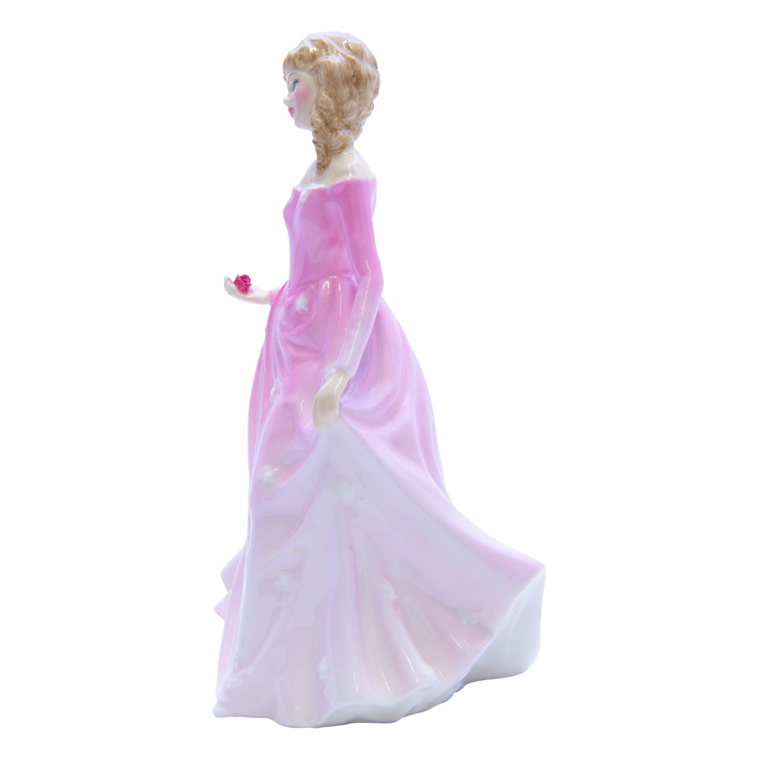 Lady in Pink Dress