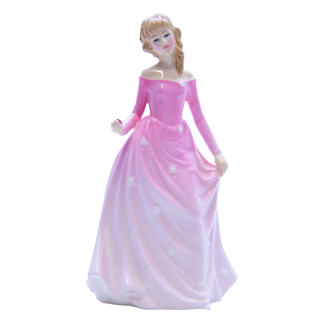 Lady in Pink Dress