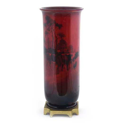 Flambe Vase