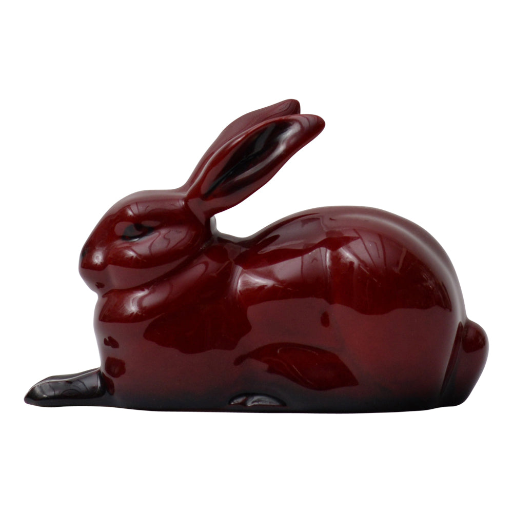 Rabbit Lying Down flambe