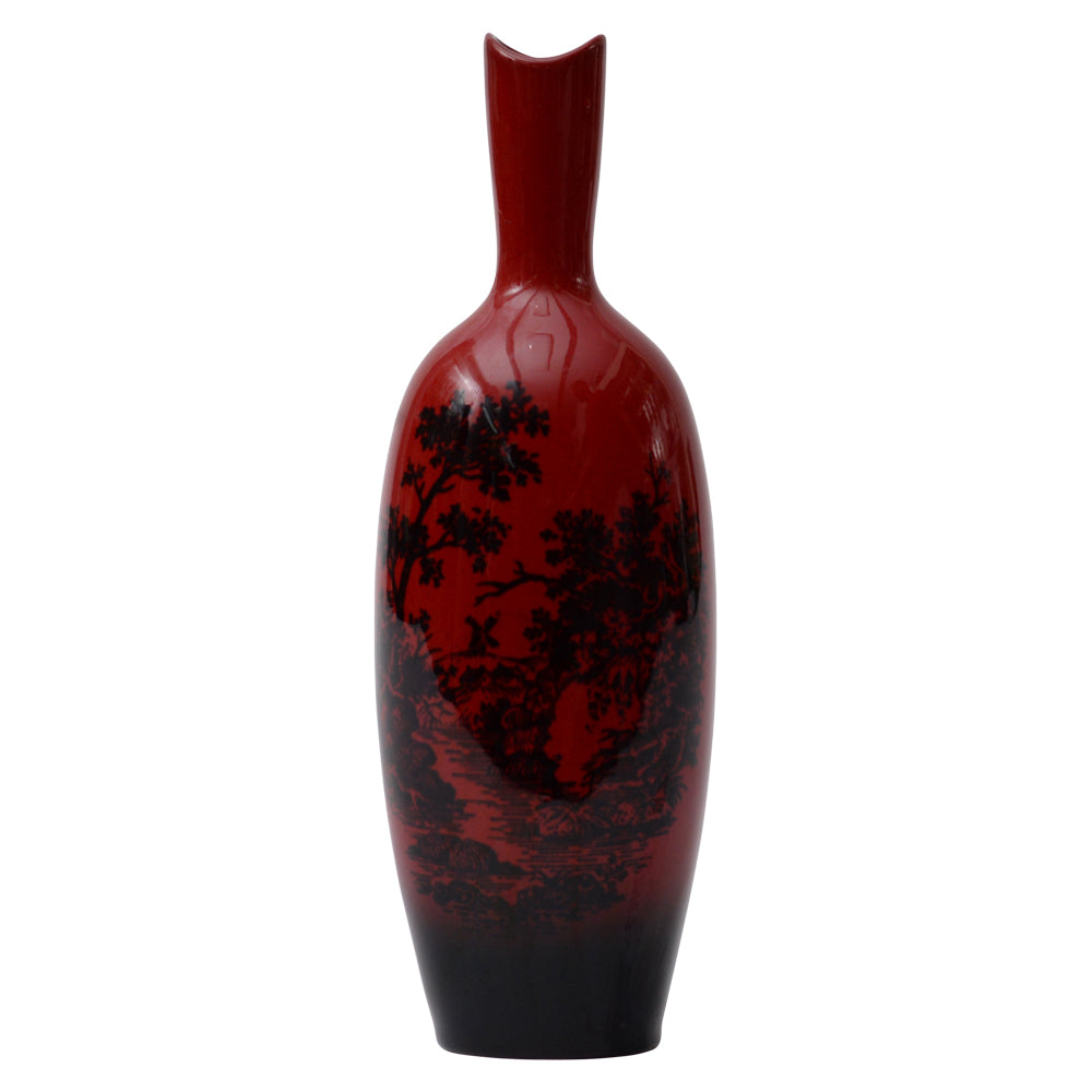 Flambe vase