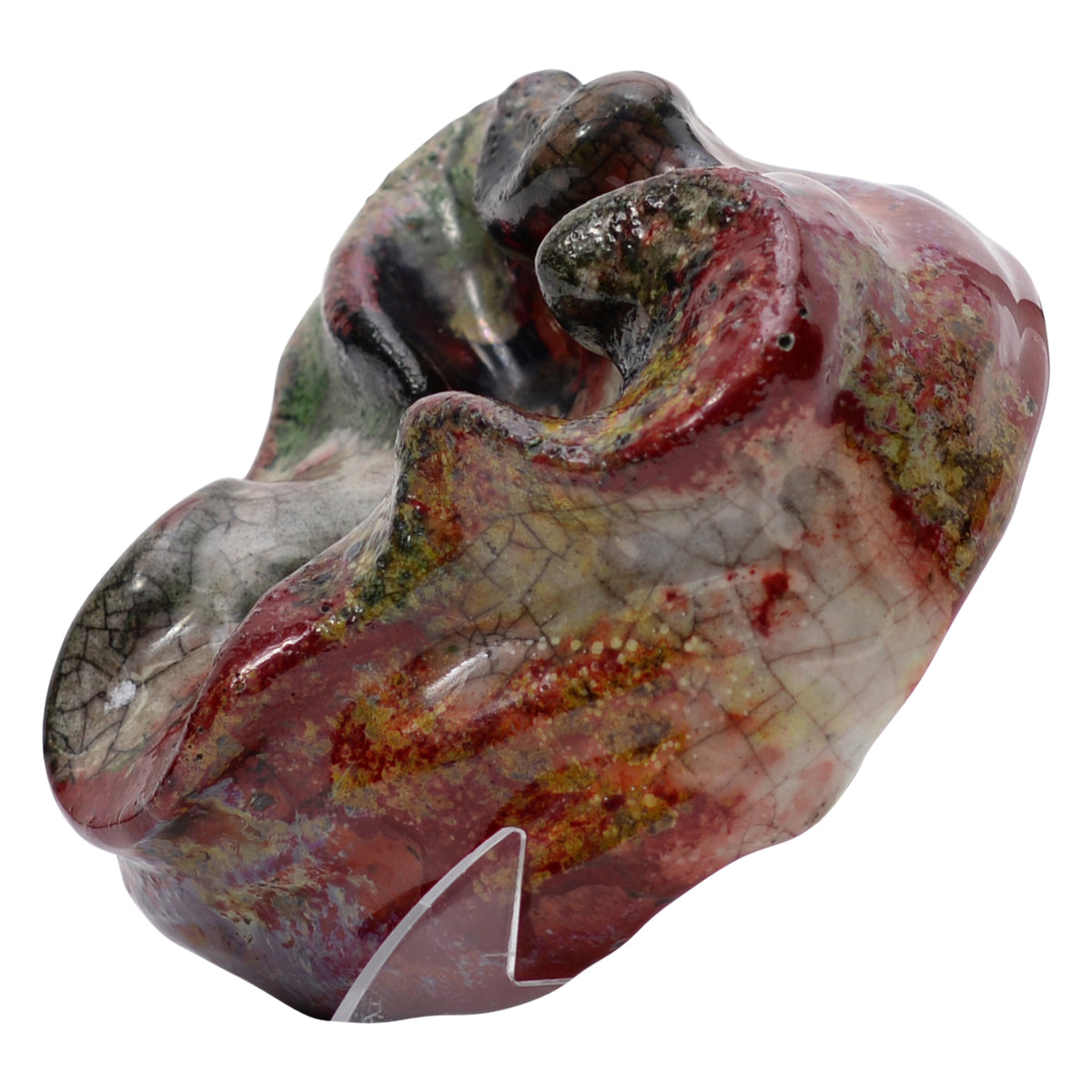 Piched organic form ashtray