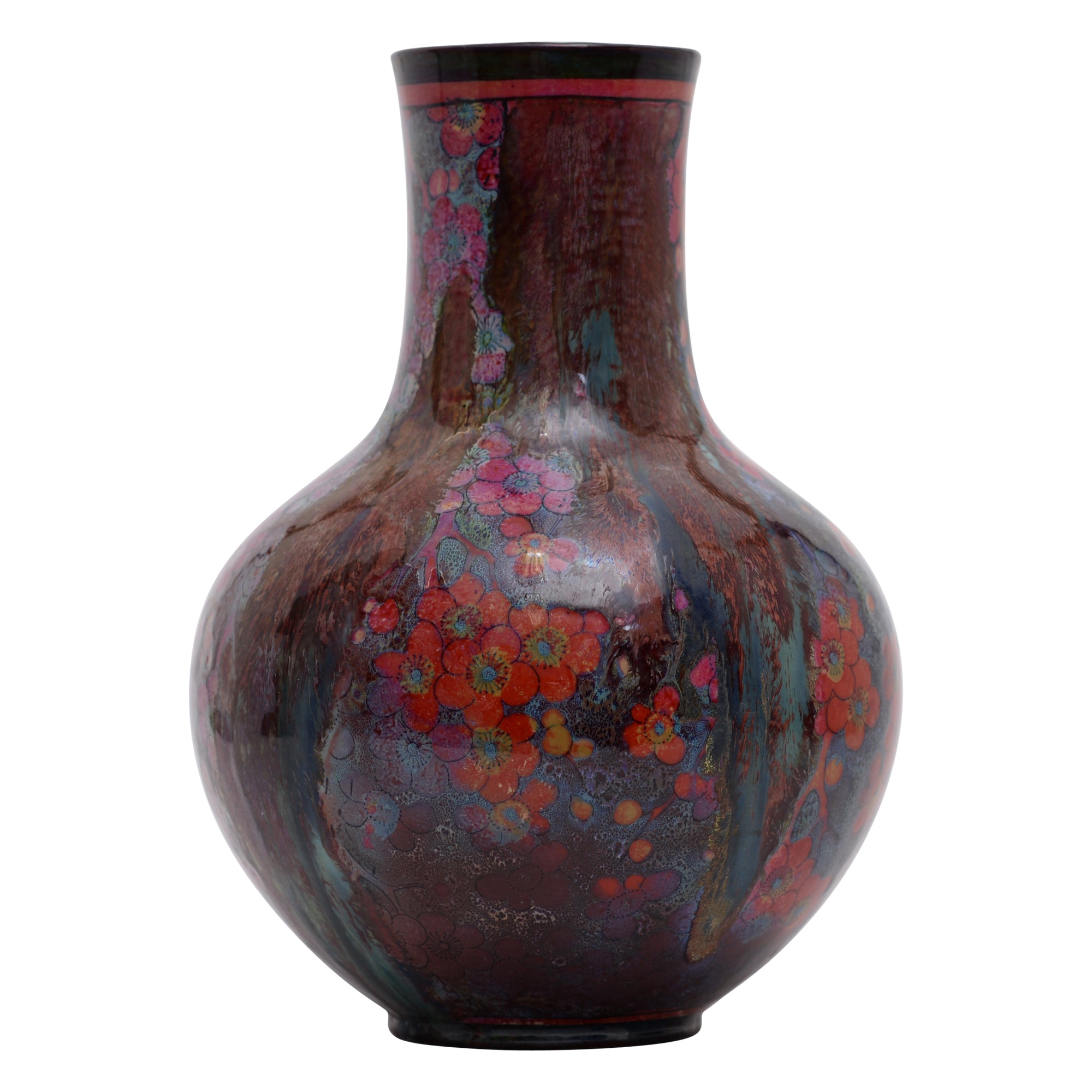 Flambe Sung large vase