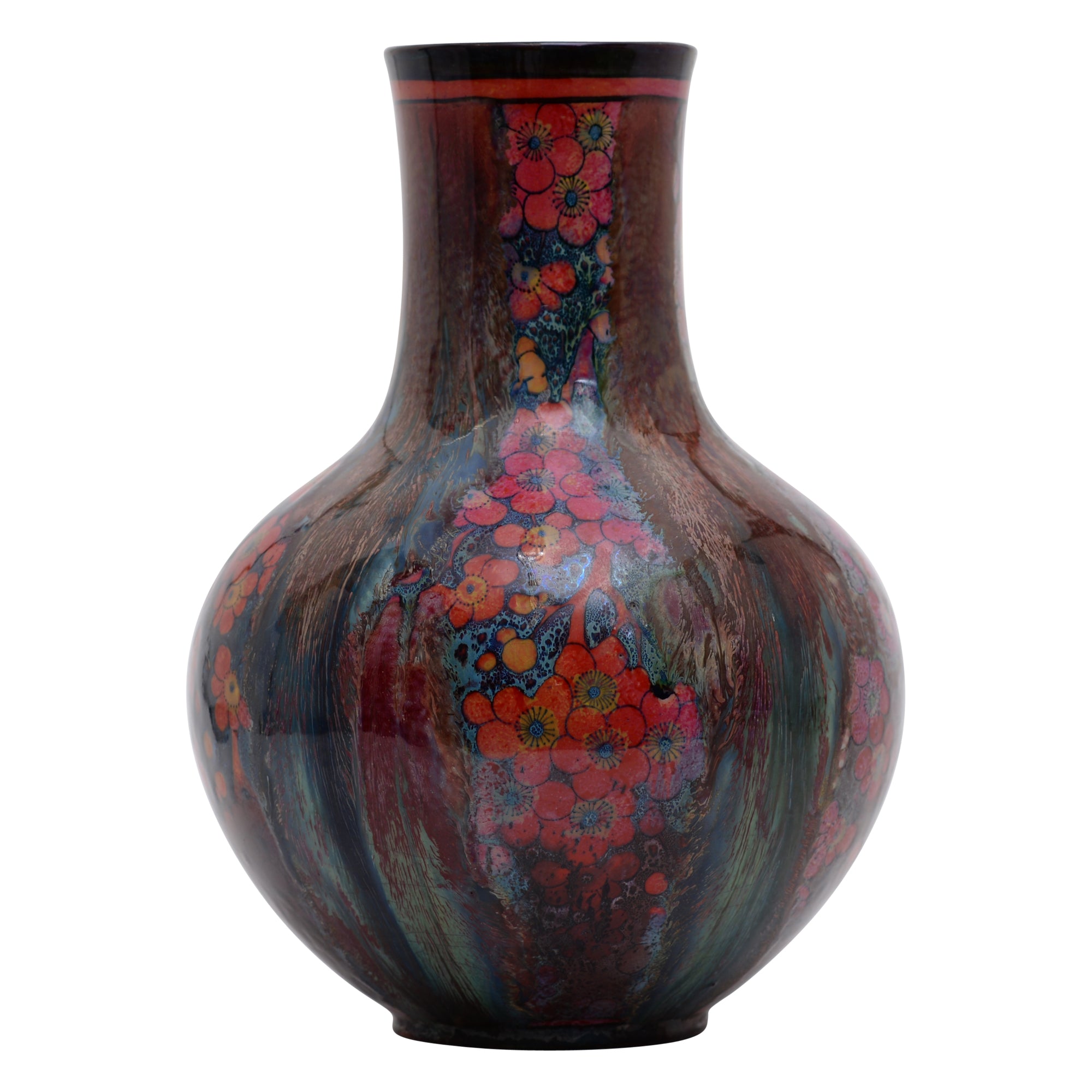 Flambe Sung large vase