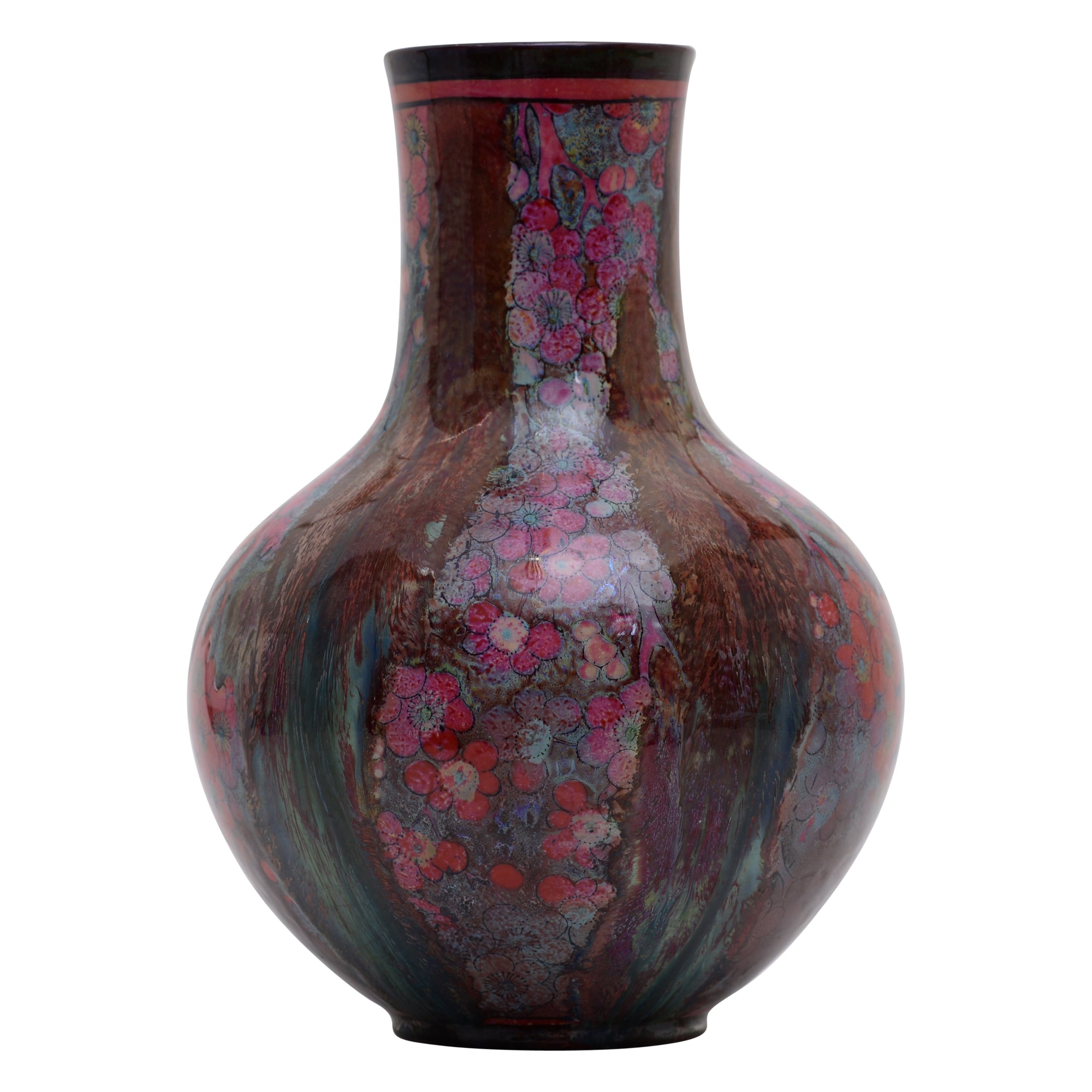 Flambe Sung large vase