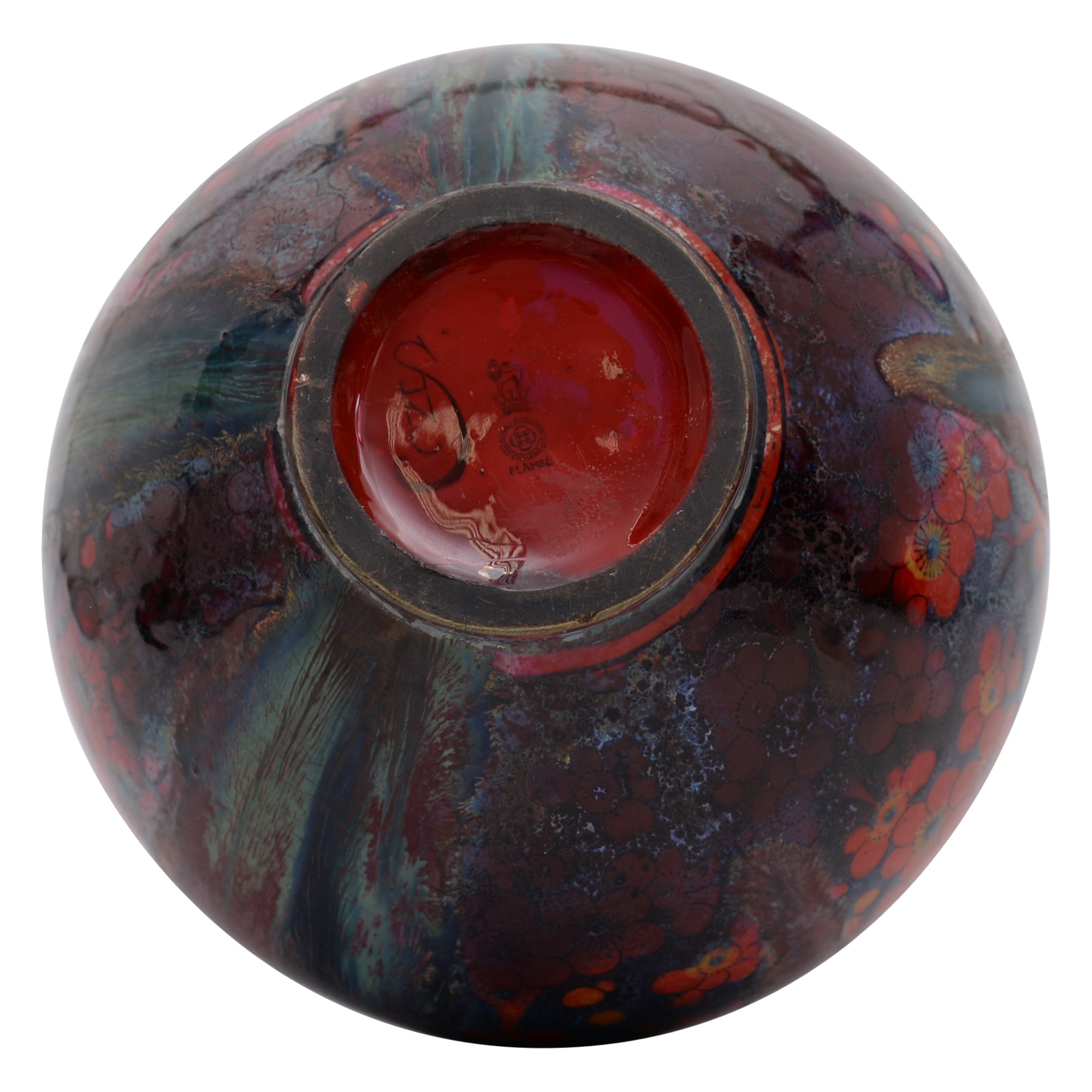 Flambe Sung large vase