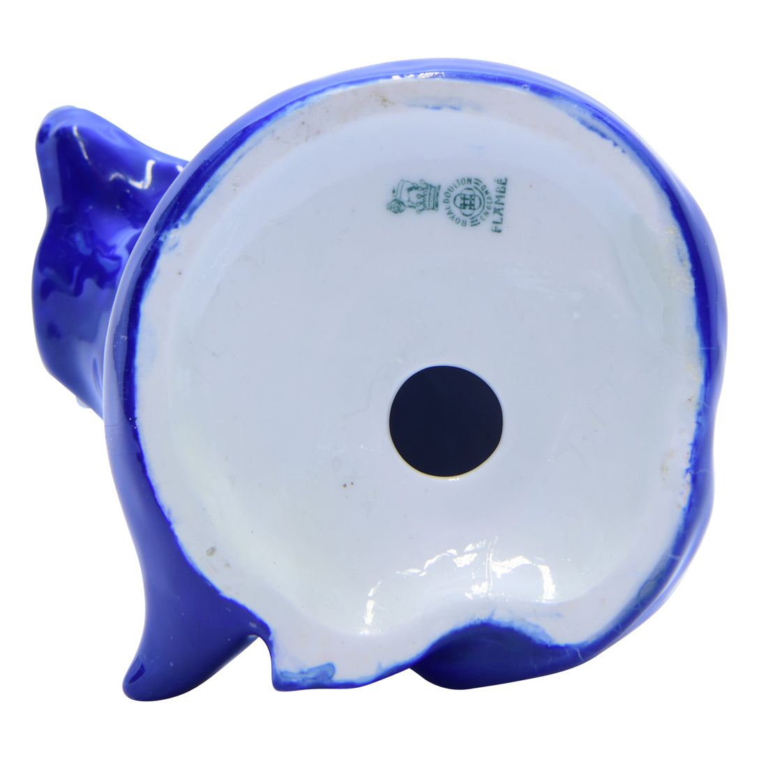Blue Flambe Fox Sitting
