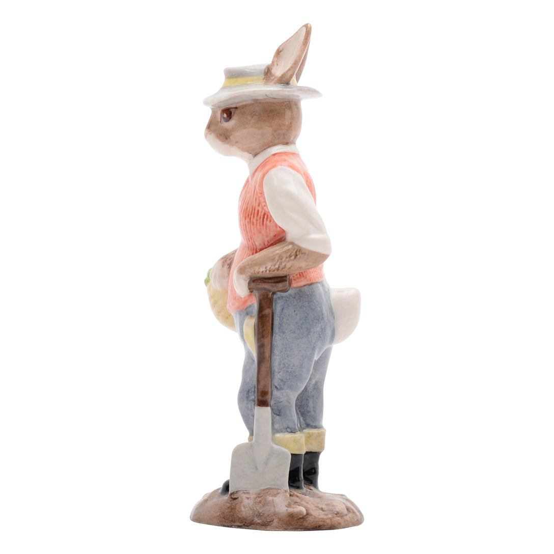 Gardener Rabbit animal figurine