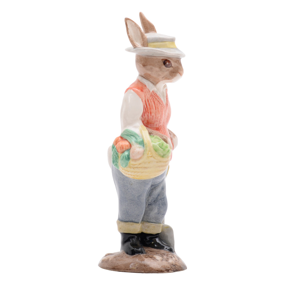 Gardener Rabbit animal figurine
