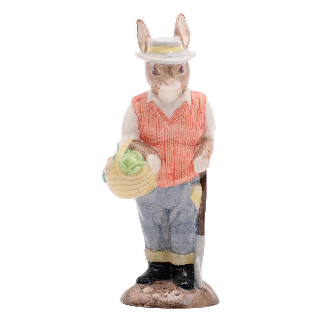 Gardener Rabbit animal figurine