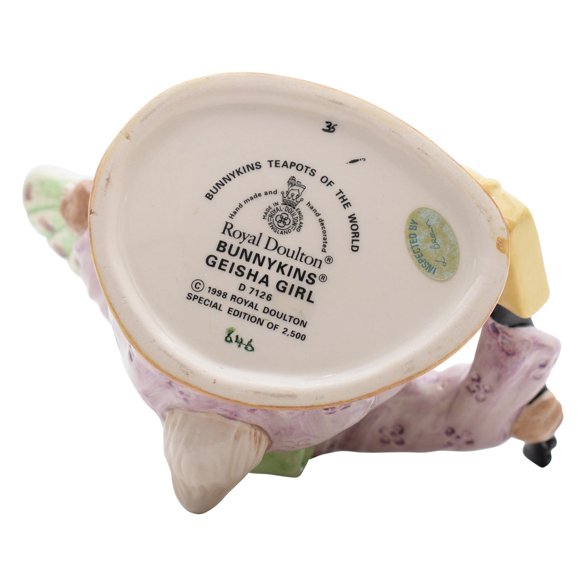 Geisha Girl Bunnykins Teapot