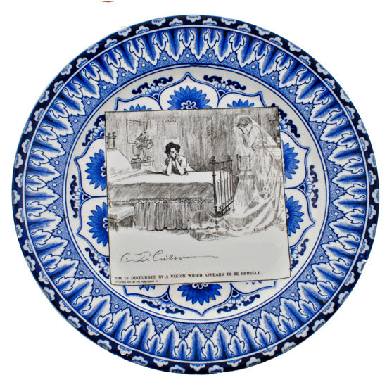 Gibson Girl "A Widow and her Friends" Plate