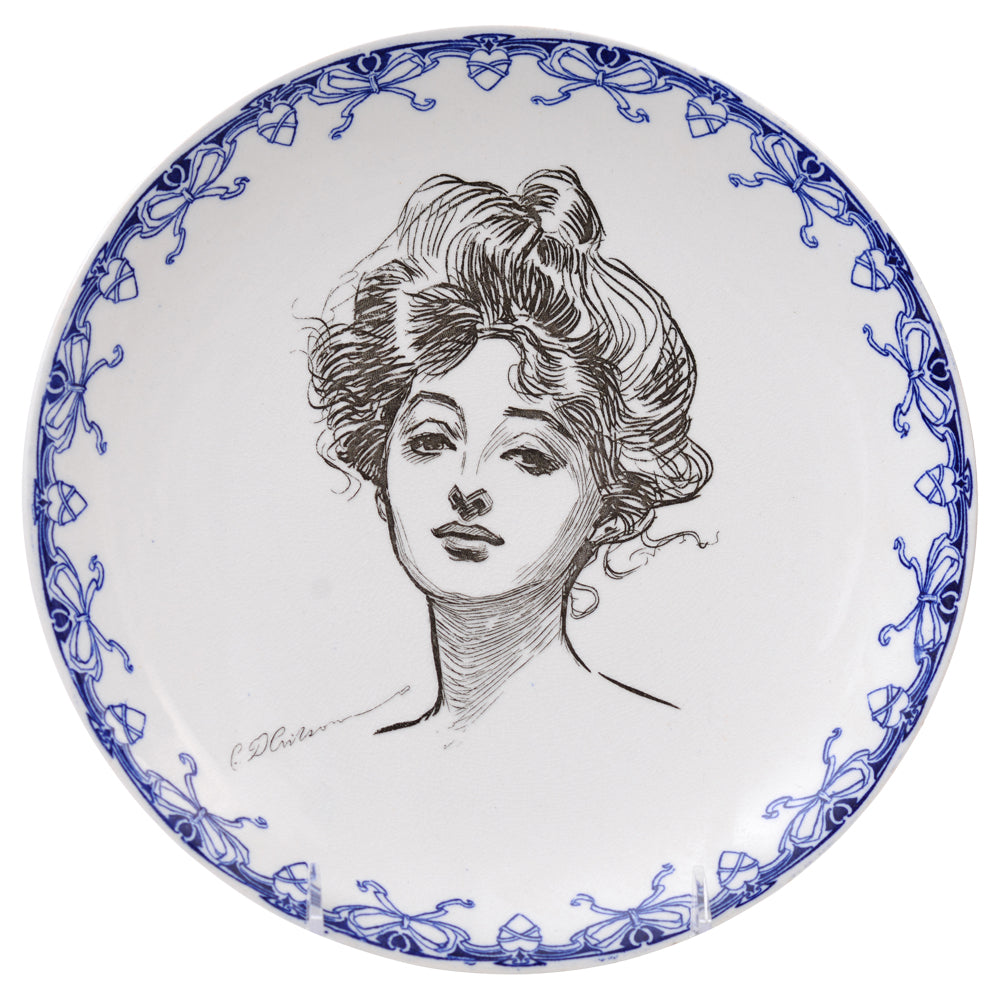 Gibson Girl Portrait Plate