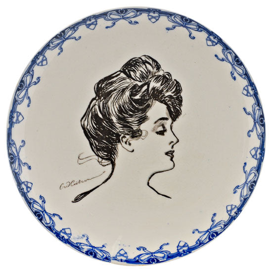 Gibson Girl Portrait Plate