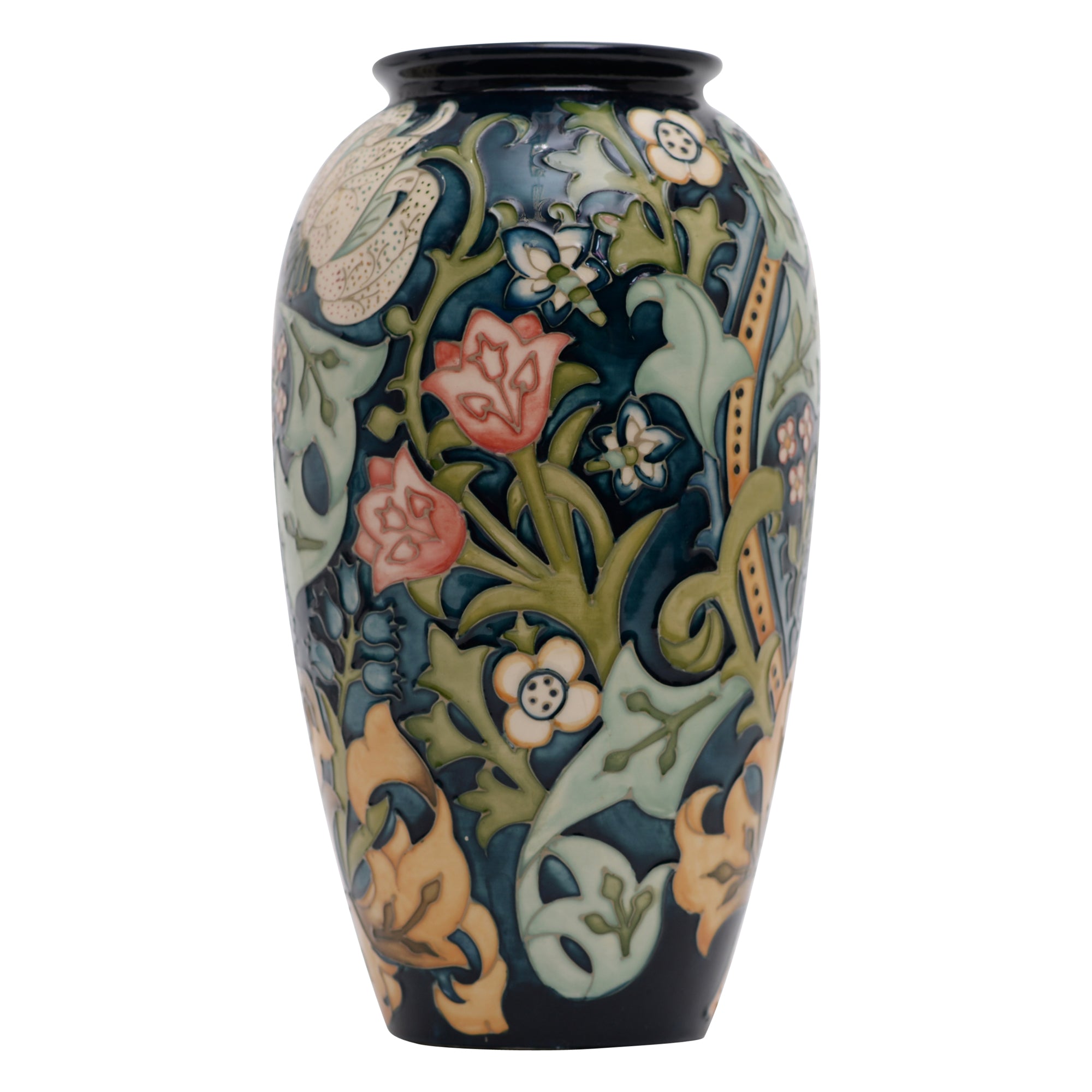 Pair of Golden Lily vases