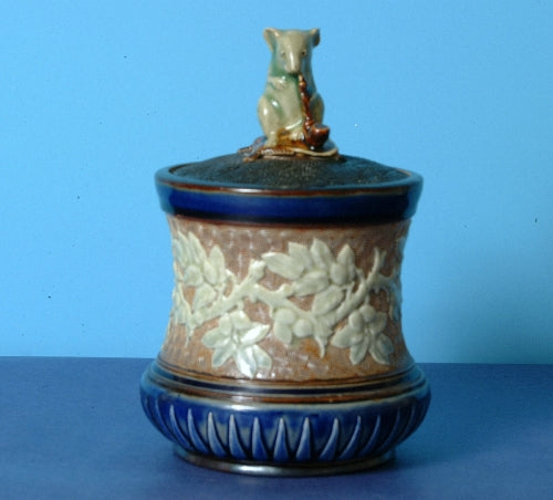 Mouse Smoking Tobacco Jar